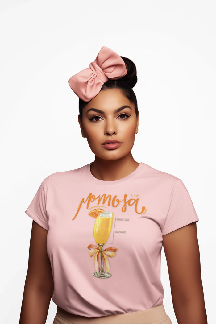 MOMosa: Orange Juice & Champagne Women's Tee