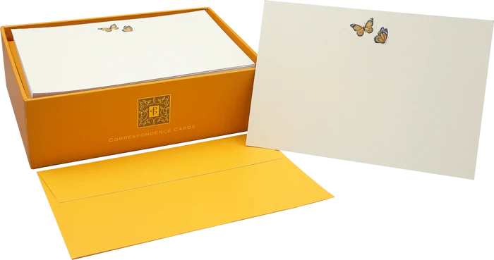 Monarch Butterflies Correspondence Cards