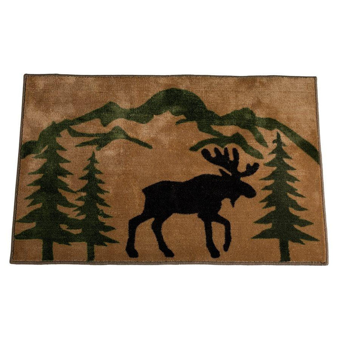 Moose Kitchen/Bath Rug Bath or Kitchen Rug