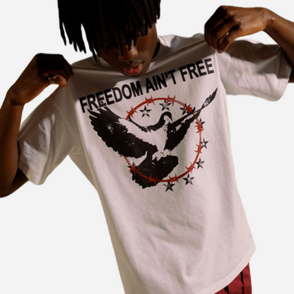 M+RC NOIR FREEDOM WHITE TEE