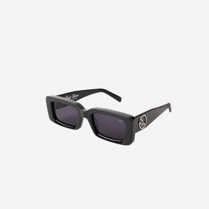 M+RC NOIR "MOB" Silver Circle Black sunglasses