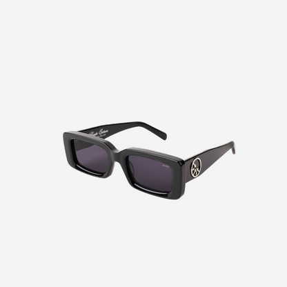 M+RC NOIR "MOB" Silver Circle Black sunglasses