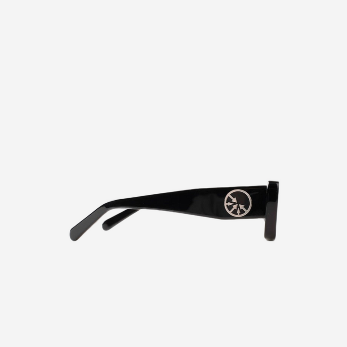 M+RC NOIR "MOB" Silver Circle Black sunglasses