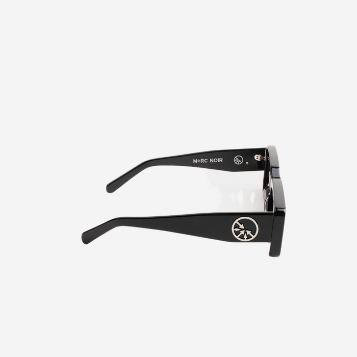 M+RC NOIR "MOB" Silver Circle Black sunglasses