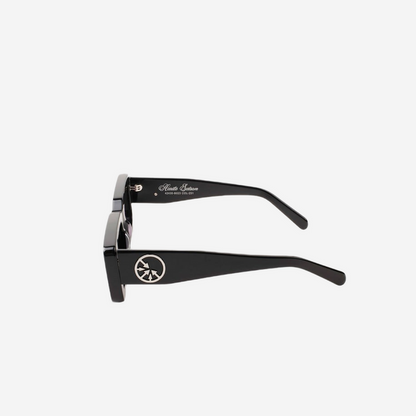M+RC NOIR "MOB" Silver Circle Black sunglasses