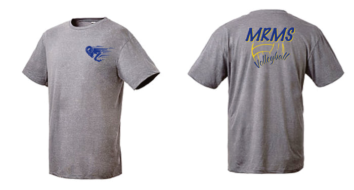 MRMS Volleyball Tee- 2 colors- Matte or Glitter