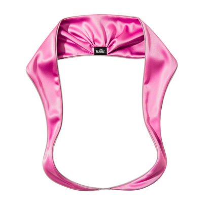 Ms. Remi Effortless Turban Scarf Open Top, 1 Count, Rose & Pink