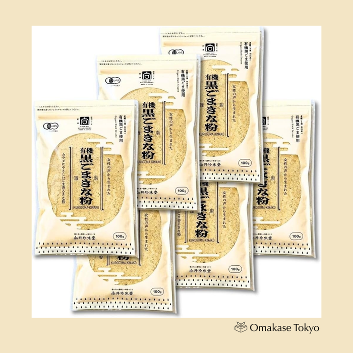 Mukuidou Organic Black Sesame Kinako