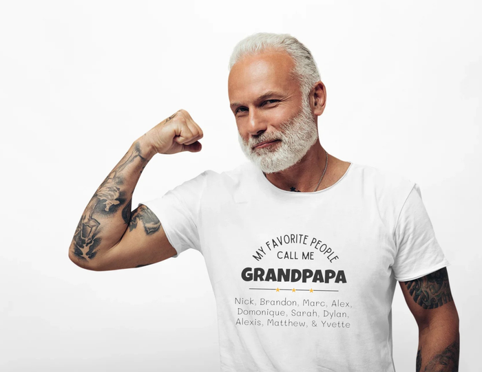 My Favorite People Call Me Grandpa | Father's Day Shirt