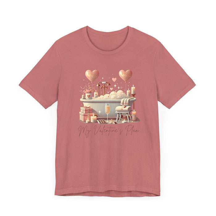 💖 My Valentine's Plan vs. Reality 🛁 Unisex Jersey Tee ✨ Expectation vs. Reality, the Valentine's Day edition! - Whippie's