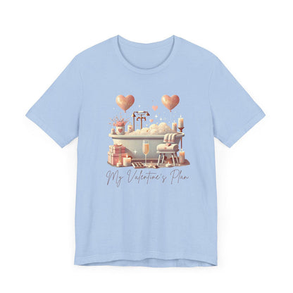 💖 My Valentine's Plan vs. Reality 🛁 Unisex Jersey Tee ✨ Expectation vs. Reality, the Valentine's Day edition! - Whippie's