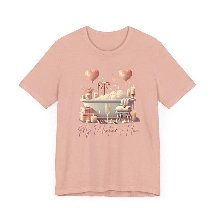💖 My Valentine's Plan vs. Reality 🛁 Unisex Jersey Tee ✨ Expectation vs. Reality, the Valentine's Day edition! - Whippie's