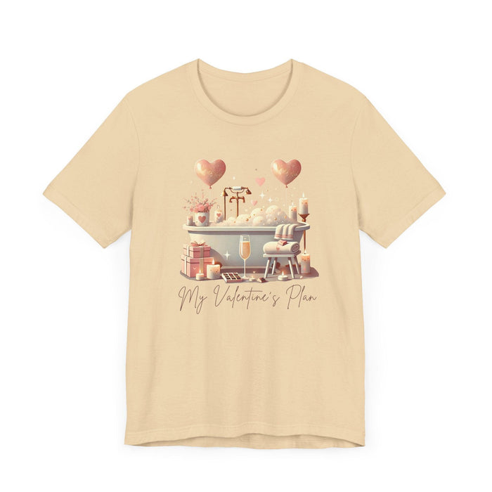 💖 My Valentine's Plan vs. Reality 🛁 Unisex Jersey Tee ✨ Expectation vs. Reality, the Valentine's Day edition! - Whippie's