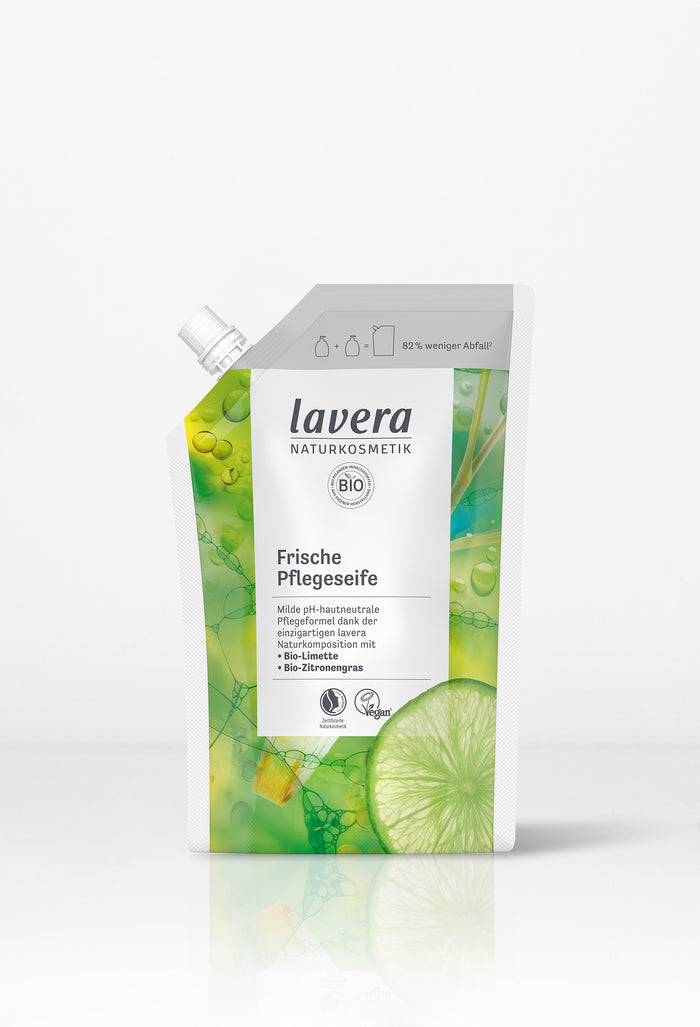 lavera Nachfüllbeutel Frische Pflegeseife