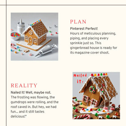 Nailed It! - Gingerbread House - Unisex T-Shirt - Whippie's