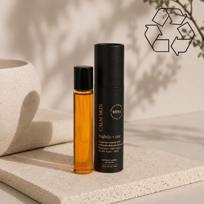 Natalie Maria Scandinavian | Calm Skin Nightly +one - REFILL - 27 ml.