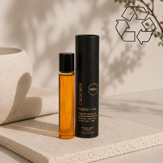 Natalie Maria Scandinavian | Calm Skin Nightly +one - REFILL - 27 ml.
