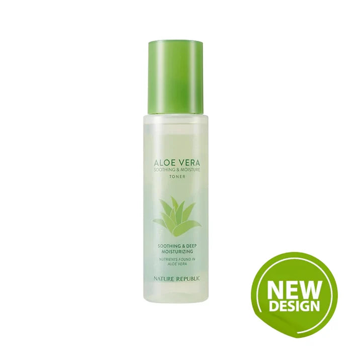 NATURE REPUBLIC Aloe Vera Soothing & Moisture Toner تونر الالوفيرا للبشرة