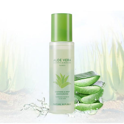 NATURE REPUBLIC Aloe Vera Soothing & Moisture Toner تونر الالوفيرا للبشرة