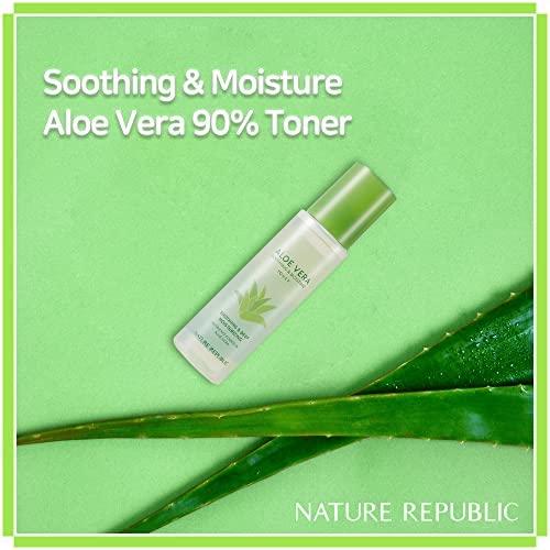 NATURE REPUBLIC Aloe Vera Soothing & Moisture Toner تونر الالوفيرا للبشرة