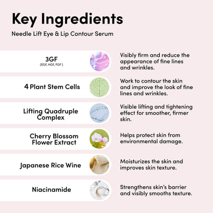 Needle Lift Eye & Lip Contour Serum