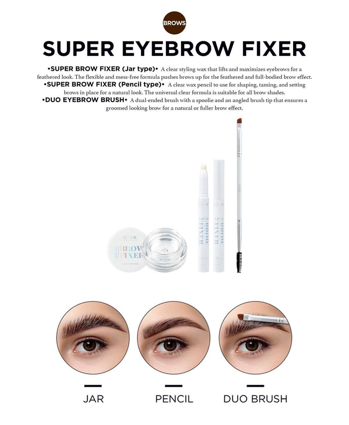 Nicka K New York Super Eyebrow Fixer Pencil 0.05oz - ikatehouse