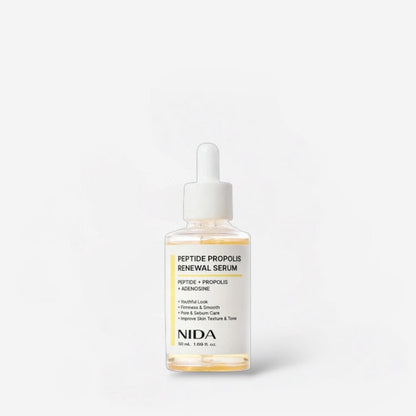 NIDA Peptide Propolis Renewal Serum 50ml سيروم تجديد البشرة من البروبوليس ببتيدات نيدا - Princess Cosmetics Qatar