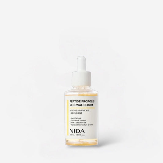 NIDA Peptide Propolis Renewal Serum 50ml سيروم تجديد البشرة من البروبوليس ببتيدات نيدا - Princess Cosmetics Qatar
