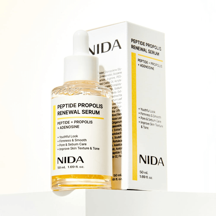 NIDA Peptide Propolis Renewal Serum 50ml سيروم تجديد البشرة من البروبوليس ببتيدات نيدا - Princess Cosmetics Qatar