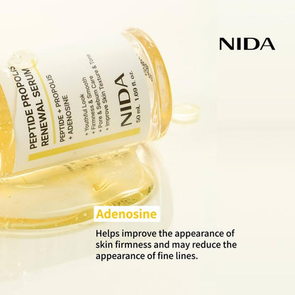 NIDA Peptide Propolis Renewal Serum 50ml سيروم تجديد البشرة من البروبوليس ببتيدات نيدا - Princess Cosmetics Qatar