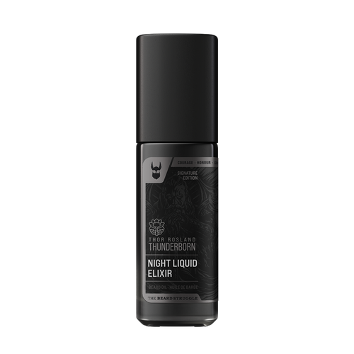 Night Liquid Elixir Beard Oil - Thunderborn. The Beard Struggle