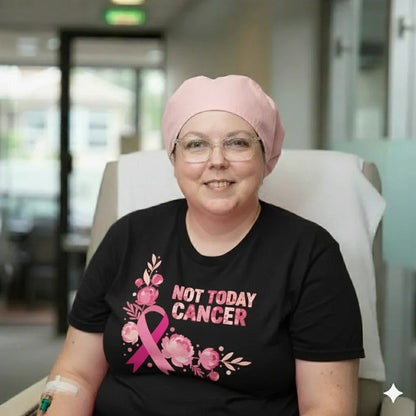 Not Today Cancer Women's Breast Cancer Shirt