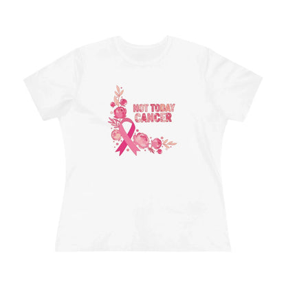 Not Today Cancer Women's Breast Cancer Shirt