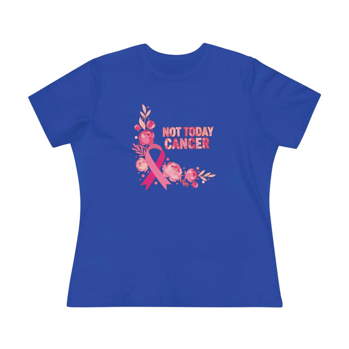 Not Today Cancer Women's Breast Cancer Shirt