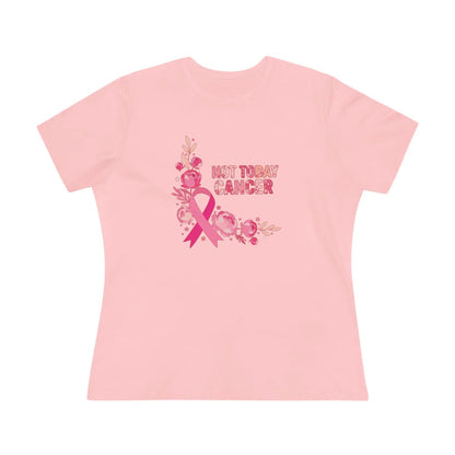 Not Today Cancer Women's Breast Cancer Shirt