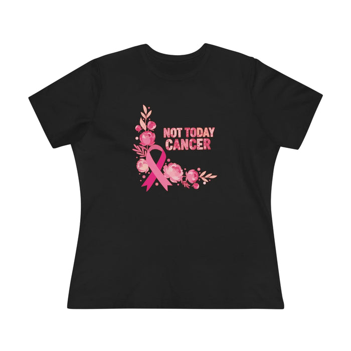 Not Today Cancer Women's Breast Cancer Shirt