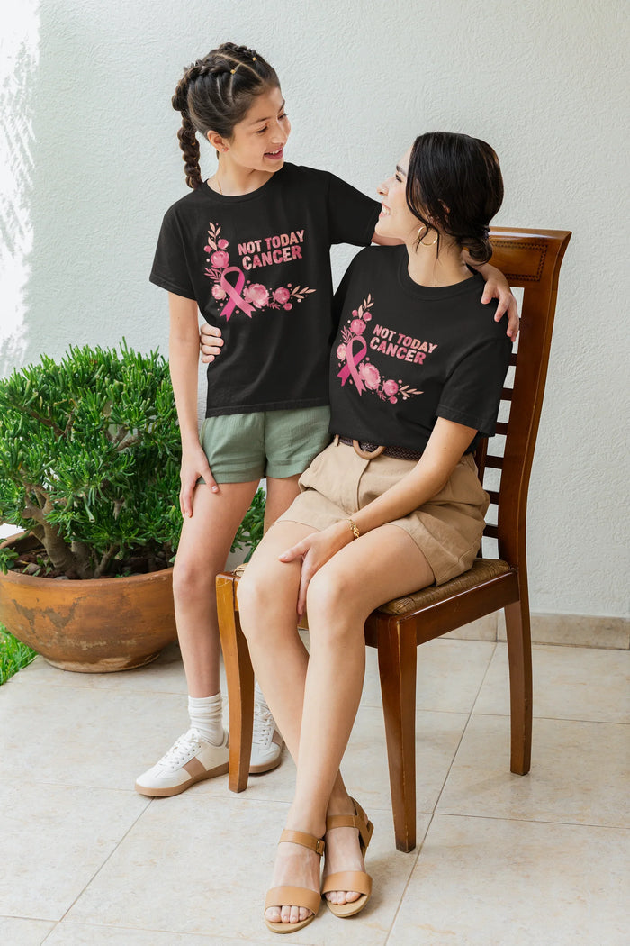 Not Today Cancer Women's Breast Cancer Shirt