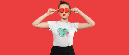 💖 Not Today Cupid! 💘 Women's Boyfriend Tee ✨ Love on your own terms! - Whippie's