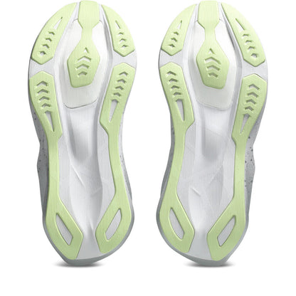 Asics Novablast 6 Platinum Women's - Platinum/Glow Green