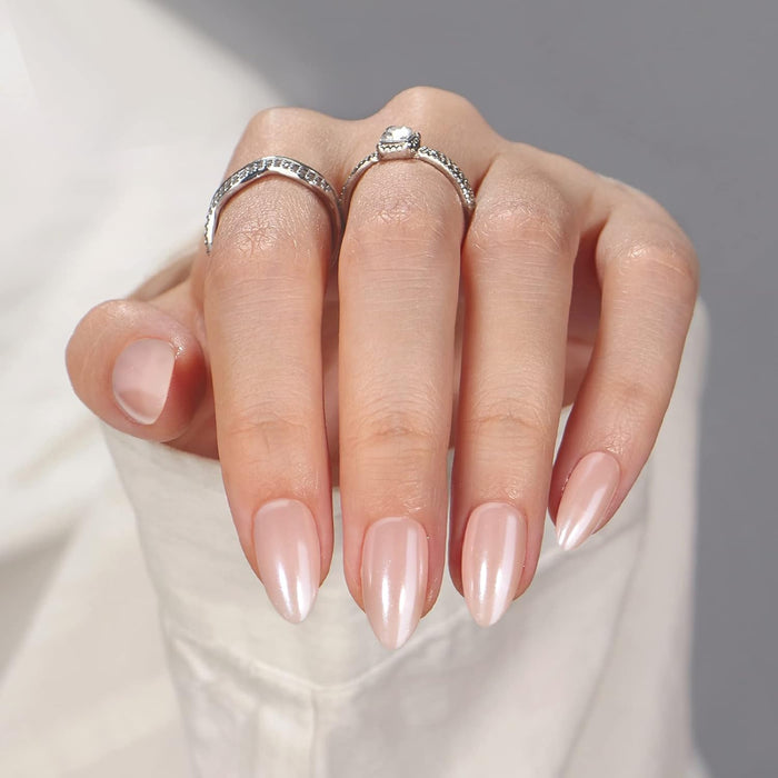Nude Glazed | Short Almond | SALON PRESS™