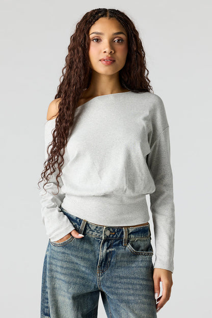 Off Shoulder Long Sleeve Top