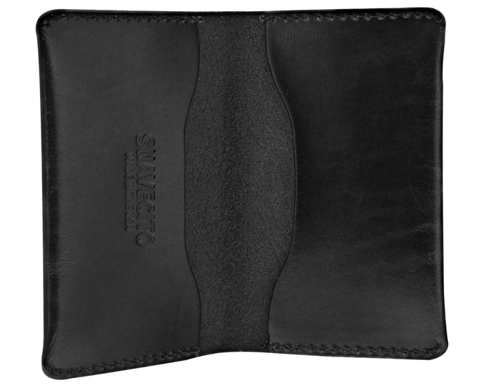 OG Card Holder Wallet Black - Open