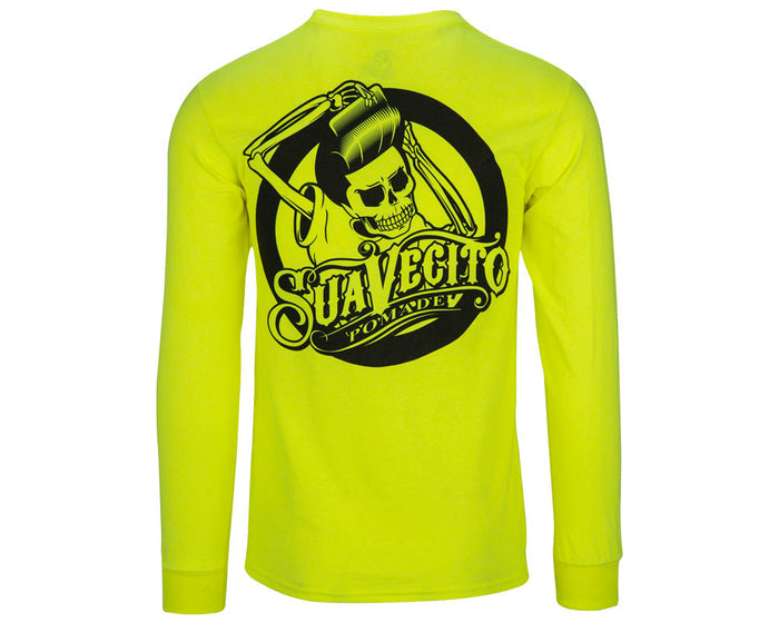 OG Safety Green Tee - Long Sleeve - Back