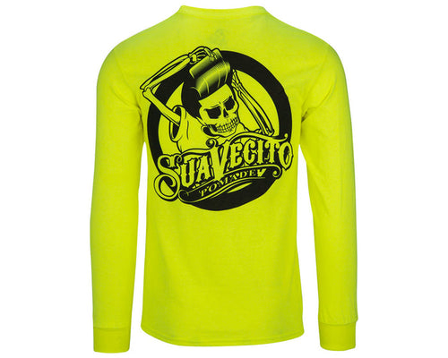 OG Safety Green Tee - Long Sleeve - Back