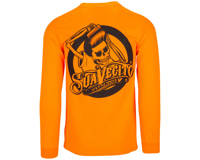 OG Safety Orange Tee - Long Sleeve - Back