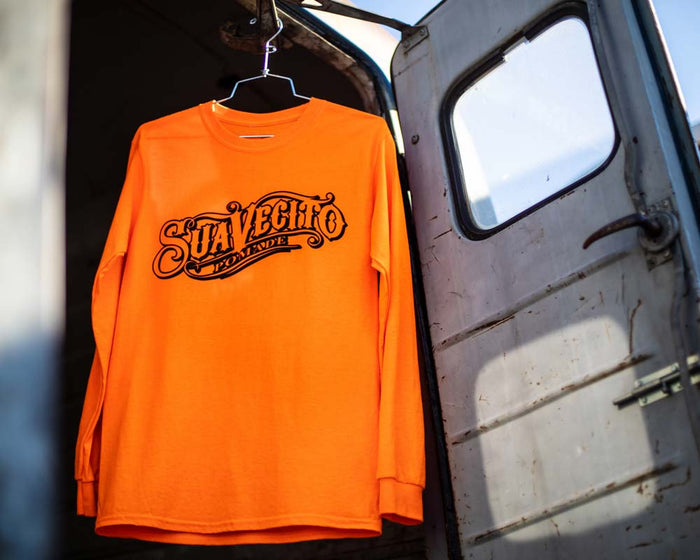 OG Safety Orange Long Sleeve Tee - Lifestyle