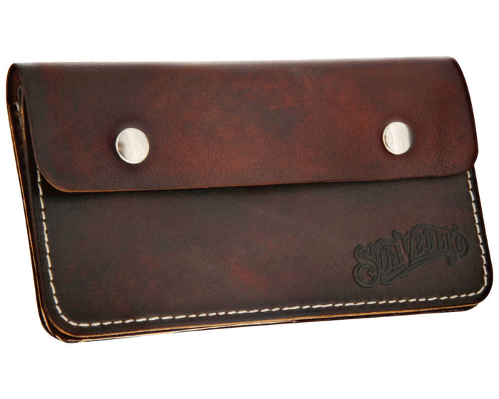 Antique Brown OG Trucker Wallet - Front