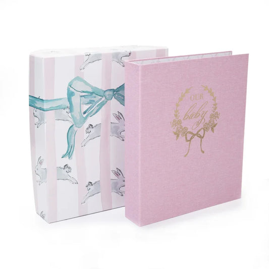 OTM "Our Baby" Pink Memory Book