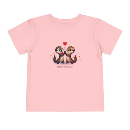Otterly Adorable Toddler T-Shirt - Cuteness Overload! 💖🦦 - Whippie's