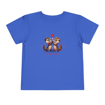 Otterly Adorable Toddler T-Shirt - Cuteness Overload! 💖🦦 - Whippie's